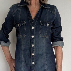 INC denim shirt dress size 10